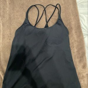 Black old navy active workout top